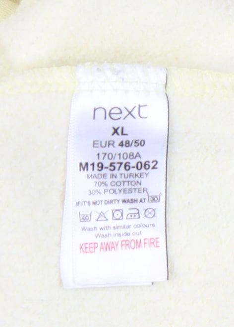 Next Women's Yellow XL Pullover Hoodie