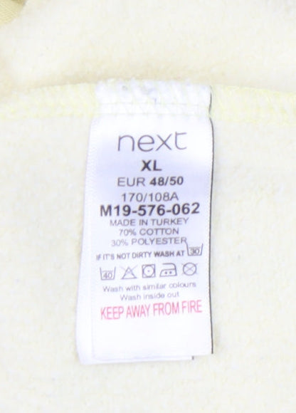Next Women's Yellow XL Pullover Hoodie