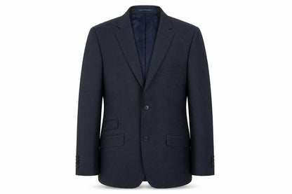 Hamnett Men's Blue Blazer, Size 40, Two-Button