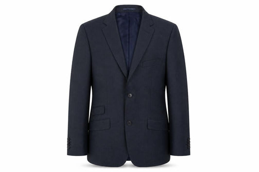 Hamnett Men's Blue Blazer, Size 40, Two-Button