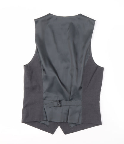 Mens UK Size 36 H&M Regular Grey Suit Waistcoat