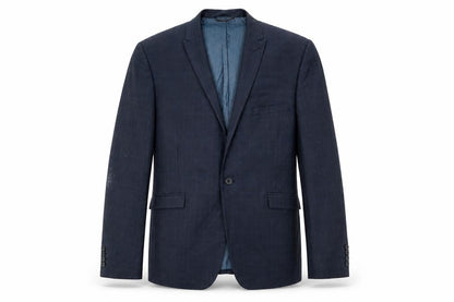 Mens UK Size 42 Burton Menswear London Regular Blue Suit Jacket