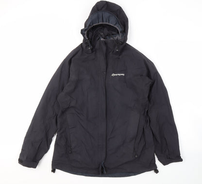 Sprayway Women's Black 3-in-1 Hooded Jacket Size 10