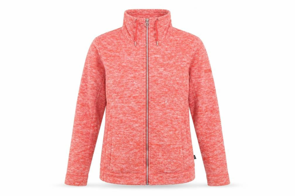 Front view of Regatta Red Women's Outdoor Basic Jacket, size 12