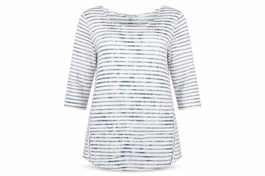 Womens UK Size 18 DASH White Basic T-Shirt