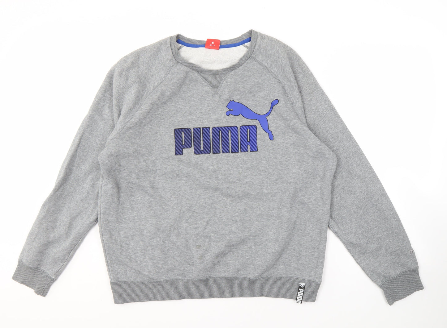 Mens UK Size XL PUMA Grey Pullover Sweatshirt