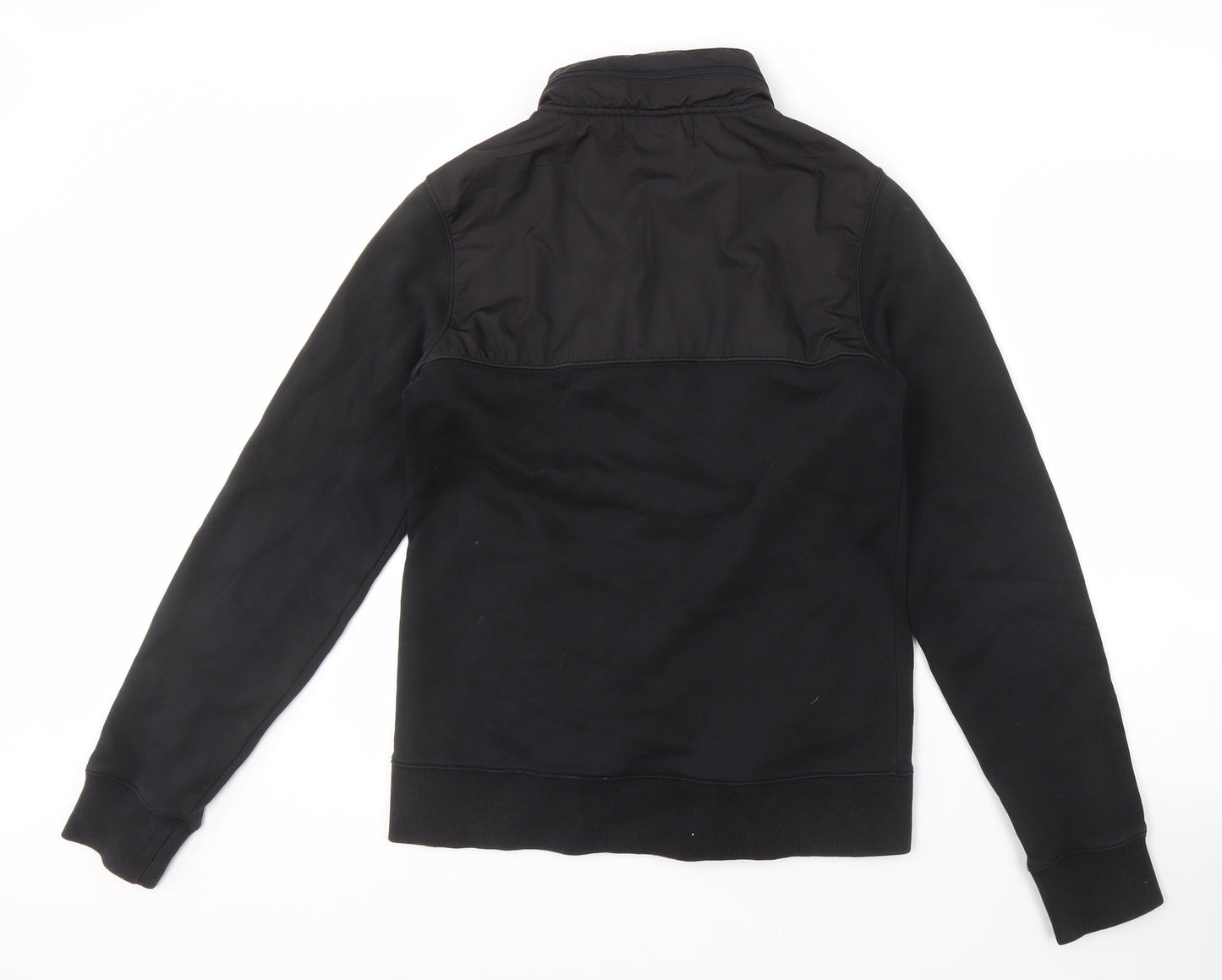 Mens UK Size S éS Black Bomber Jacket