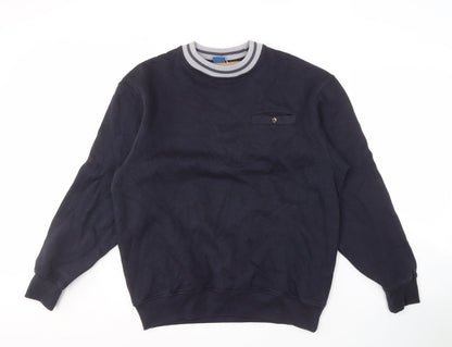 Chums Men's Blue Sweatshirt S Pullover Crew Neck