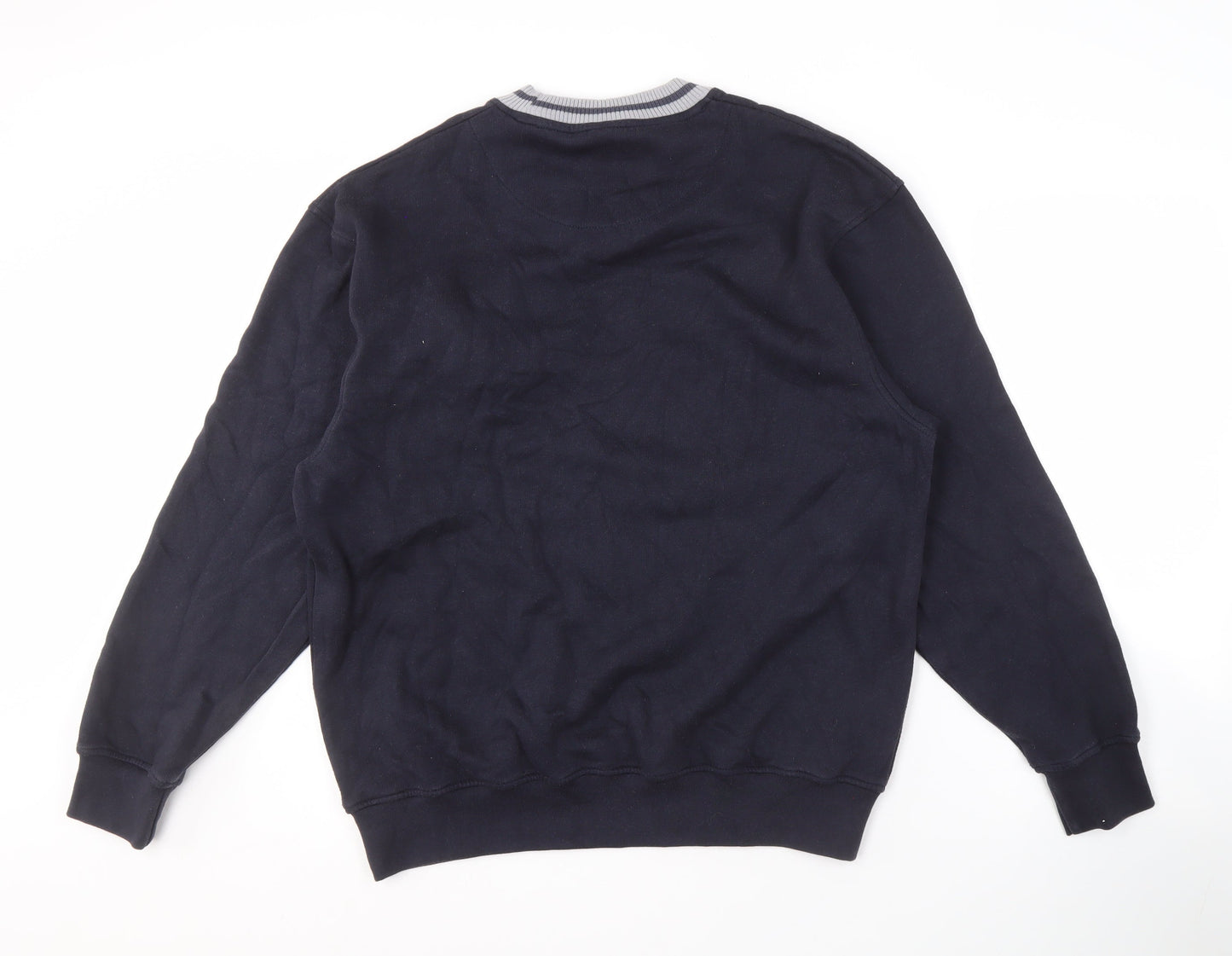 Chums Men's Blue Sweatshirt S Pullover Crew Neck