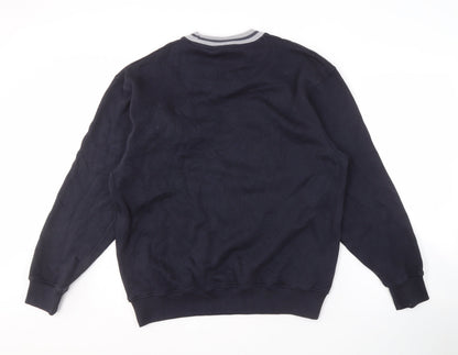 Chums Men's Blue Sweatshirt S Pullover Crew Neck