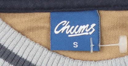 Chums Men's Blue Sweatshirt S Pullover Crew Neck