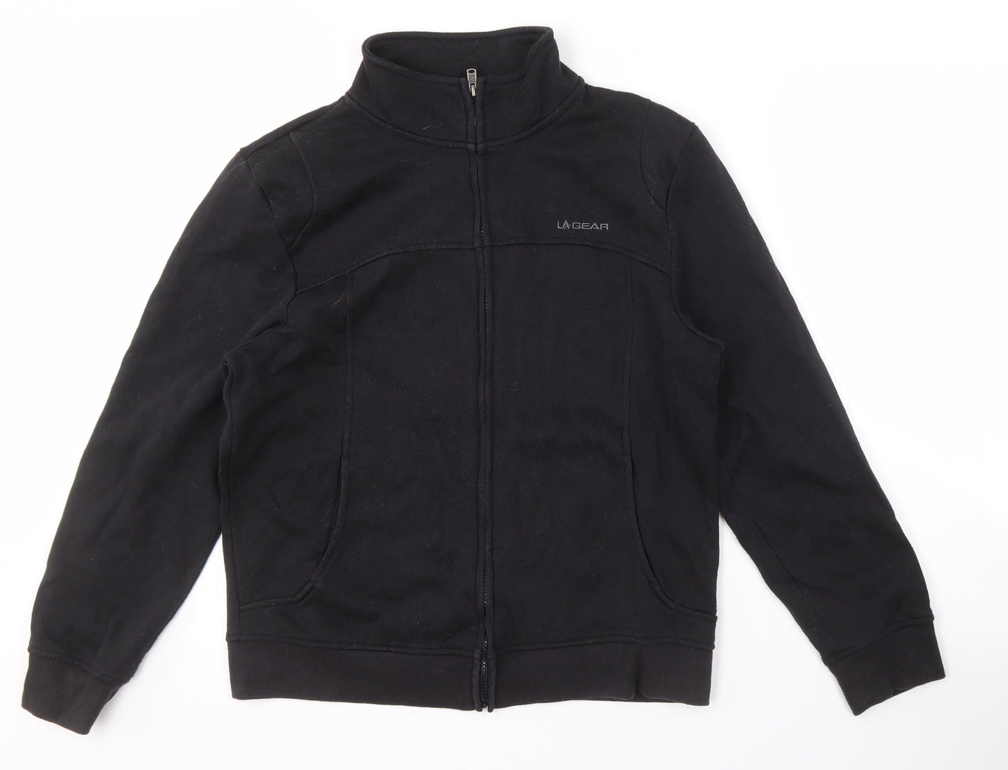 LA Gear Women's Black Full Zip Jacket Size 14