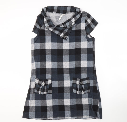 Stella Women’s Multicoloured Check Dress Size 14