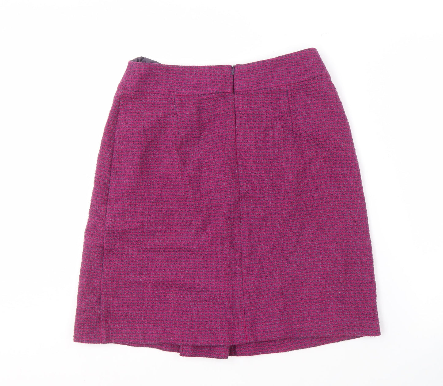 Marks and Spencer Women's Purple Knee-Length Skirt, Size 10