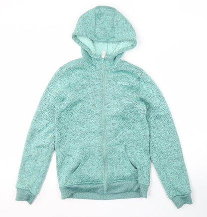 Mountain Warehouse Women's Green Fleece Hoodie 13