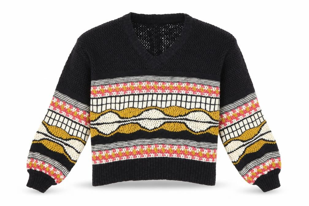 Womens UK Size S NEXT Multicoloured Pullover Jumper