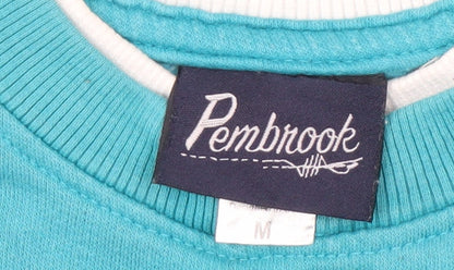 Pembrook Women's Blue Pullover Sweatshirt M