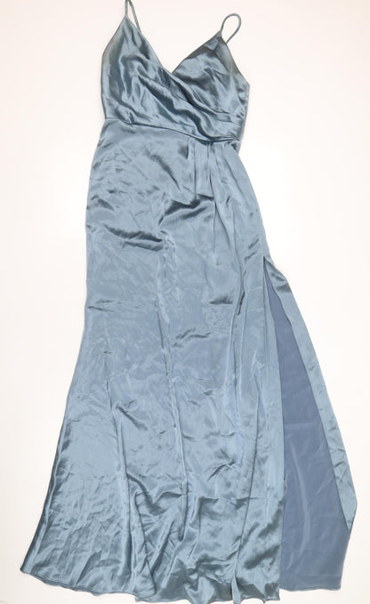 Jill Jill Stuart Women's Blue 10 Slip Dress