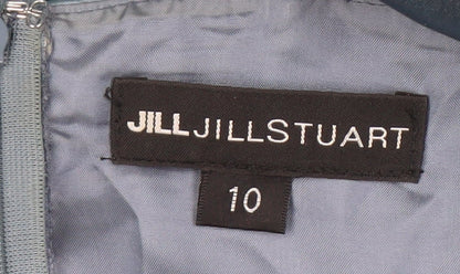 Jill Jill Stuart Women's Blue 10 Slip Dress