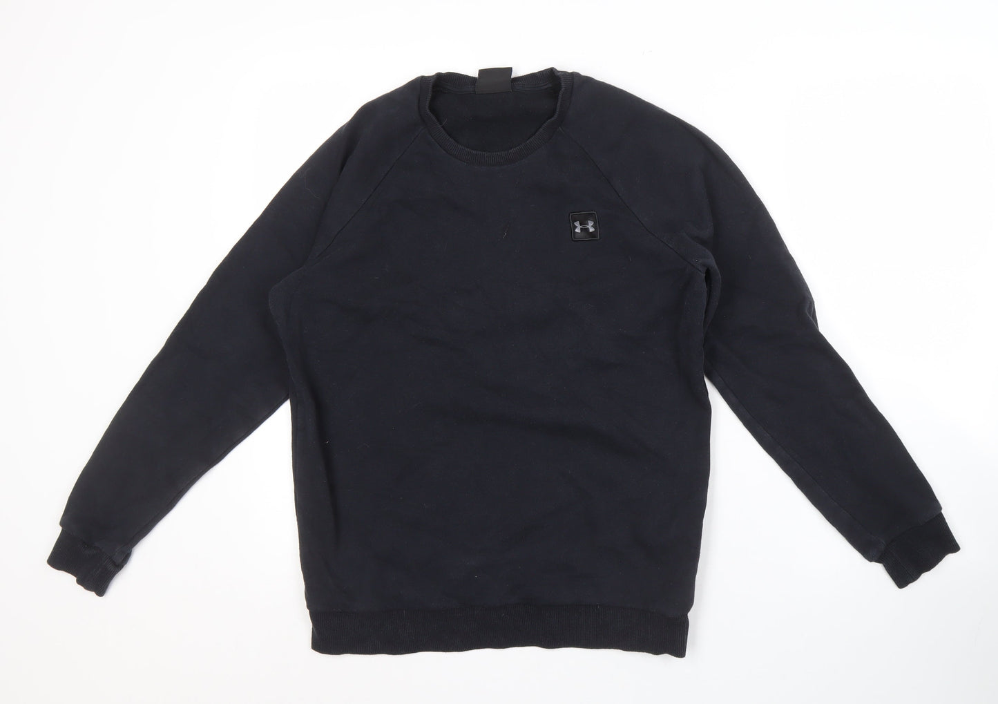Mens UK Size S Under armour Black Pullover Sweatshirt