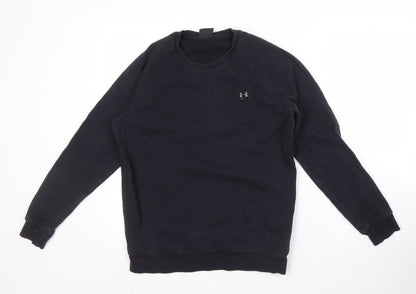 Mens UK Size S Under armour Black Pullover Sweatshirt