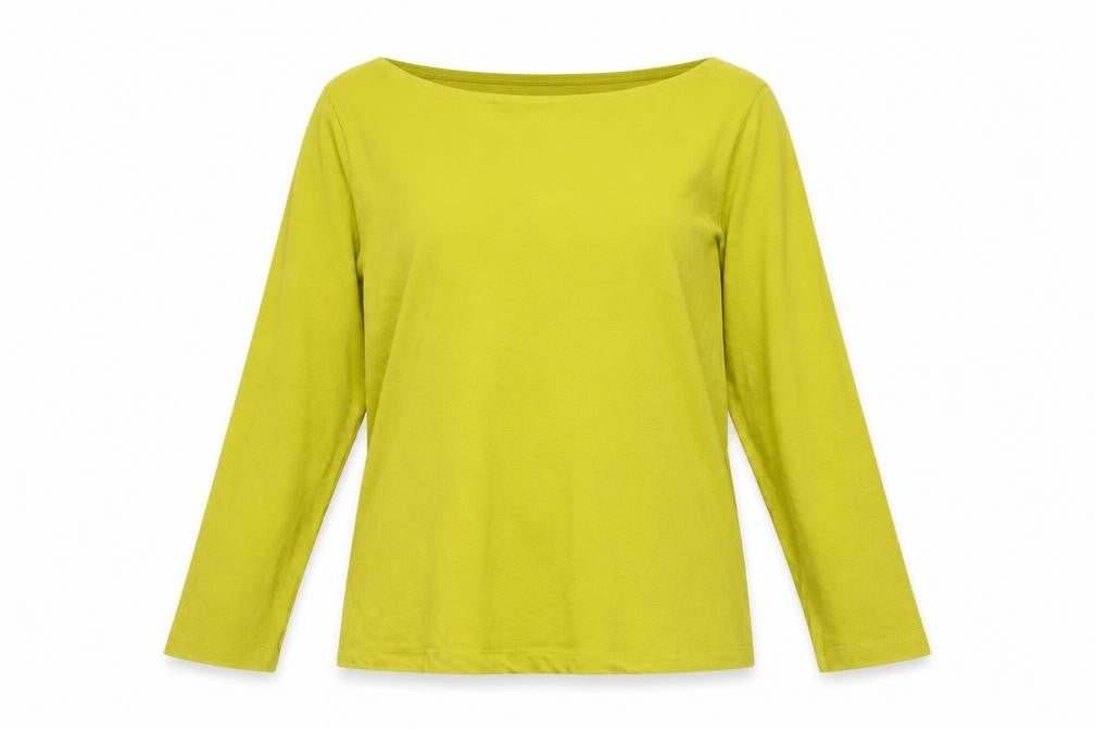 Womens UK Size S Hobbs Green Basic T-Shirt
