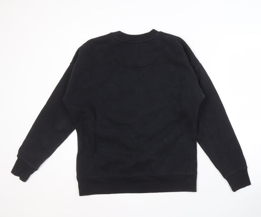Womens UK Size 6 Jack Wills Black Pullover Sweatshirt