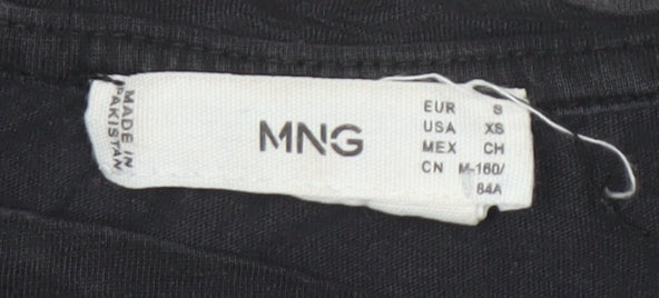 MNG Men's Black XS Rock Graphic T-Shirt