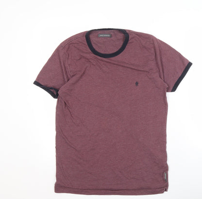Mens UK Size L French Connection Purple  T-Shirt
