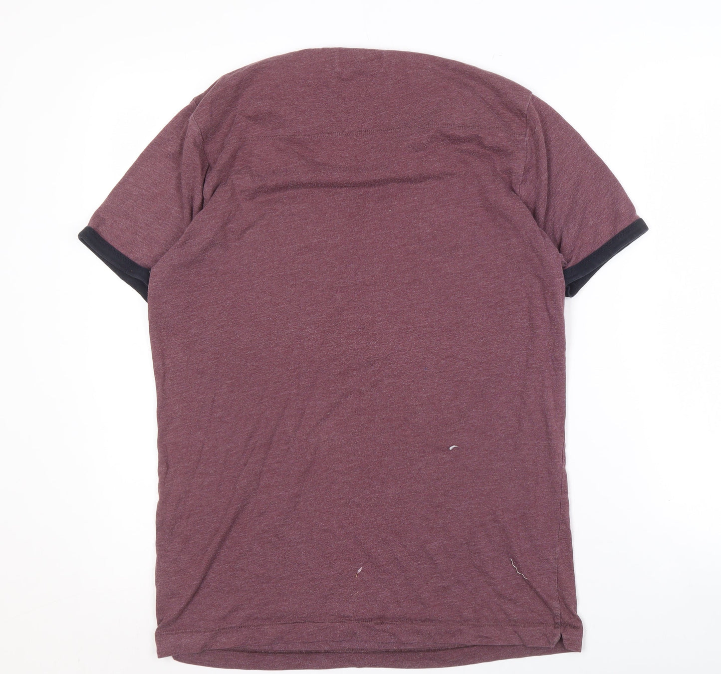 Mens UK Size L French Connection Purple  T-Shirt