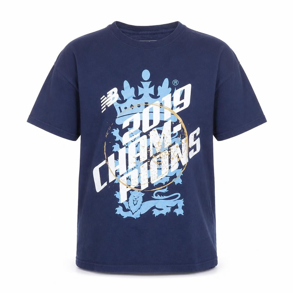 Mens UK Size L New Balance Blue  T-Shirt