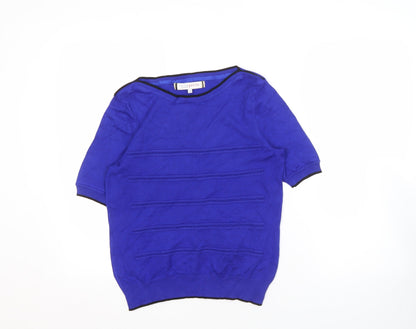 Womens UK Size 14 principles by ben de lisi Blue Pullover Jumper