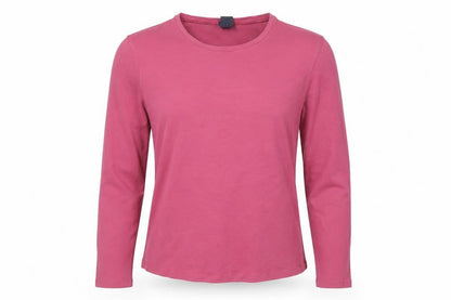 Gap Women's Pink Long Sleeve T-Shirt, Size M, Basic Style