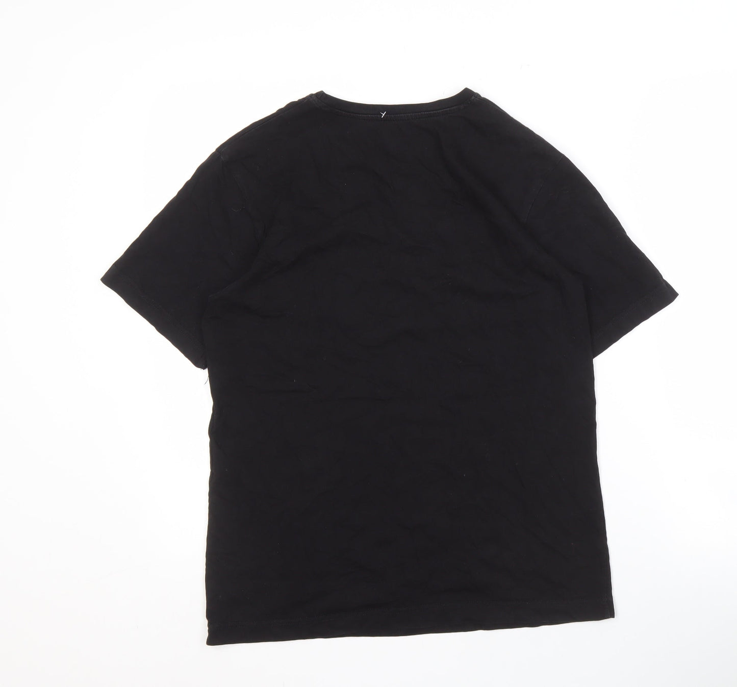 Unisex Adults UK Size 14 Billabong Black Basic T-Shirt