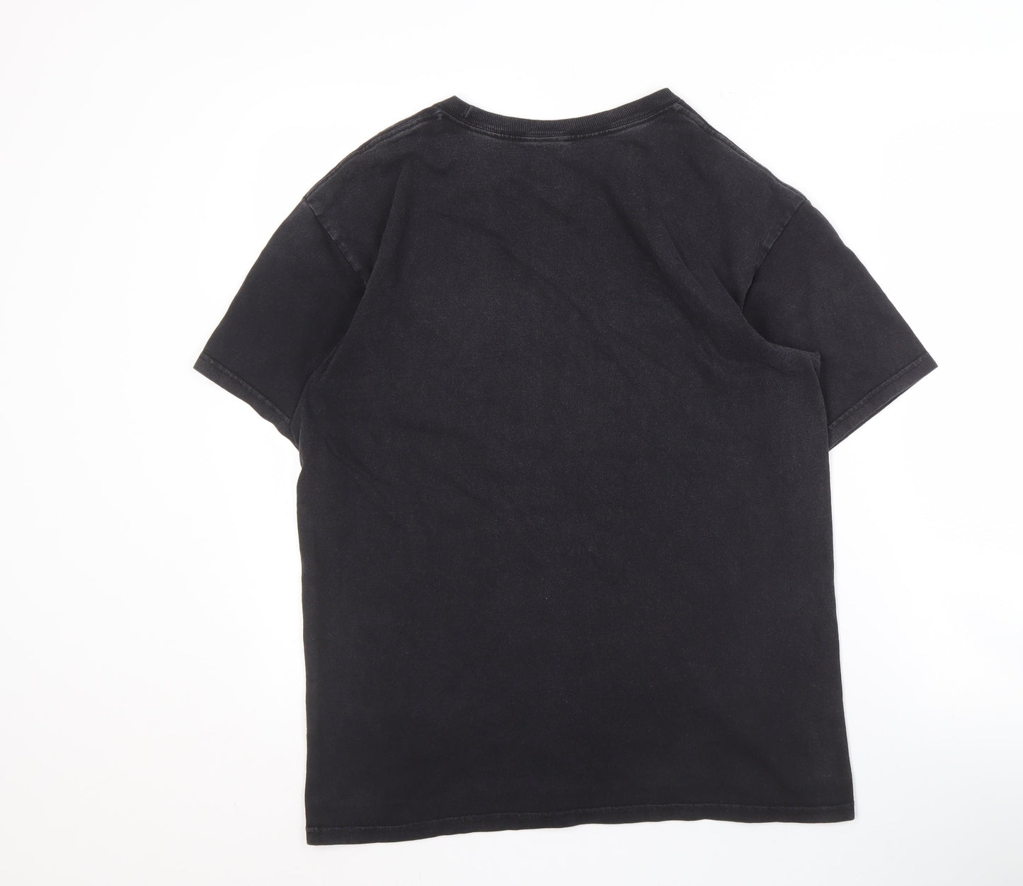 Mens UK Size M HUF Black  T-Shirt