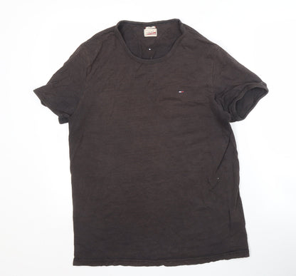 Mens UK Size L Hilfiger Denim Black  T-Shirt