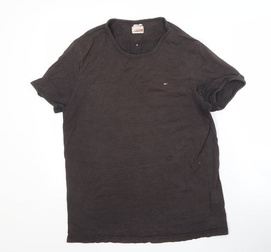 Mens UK Size L Hilfiger Denim Black  T-Shirt