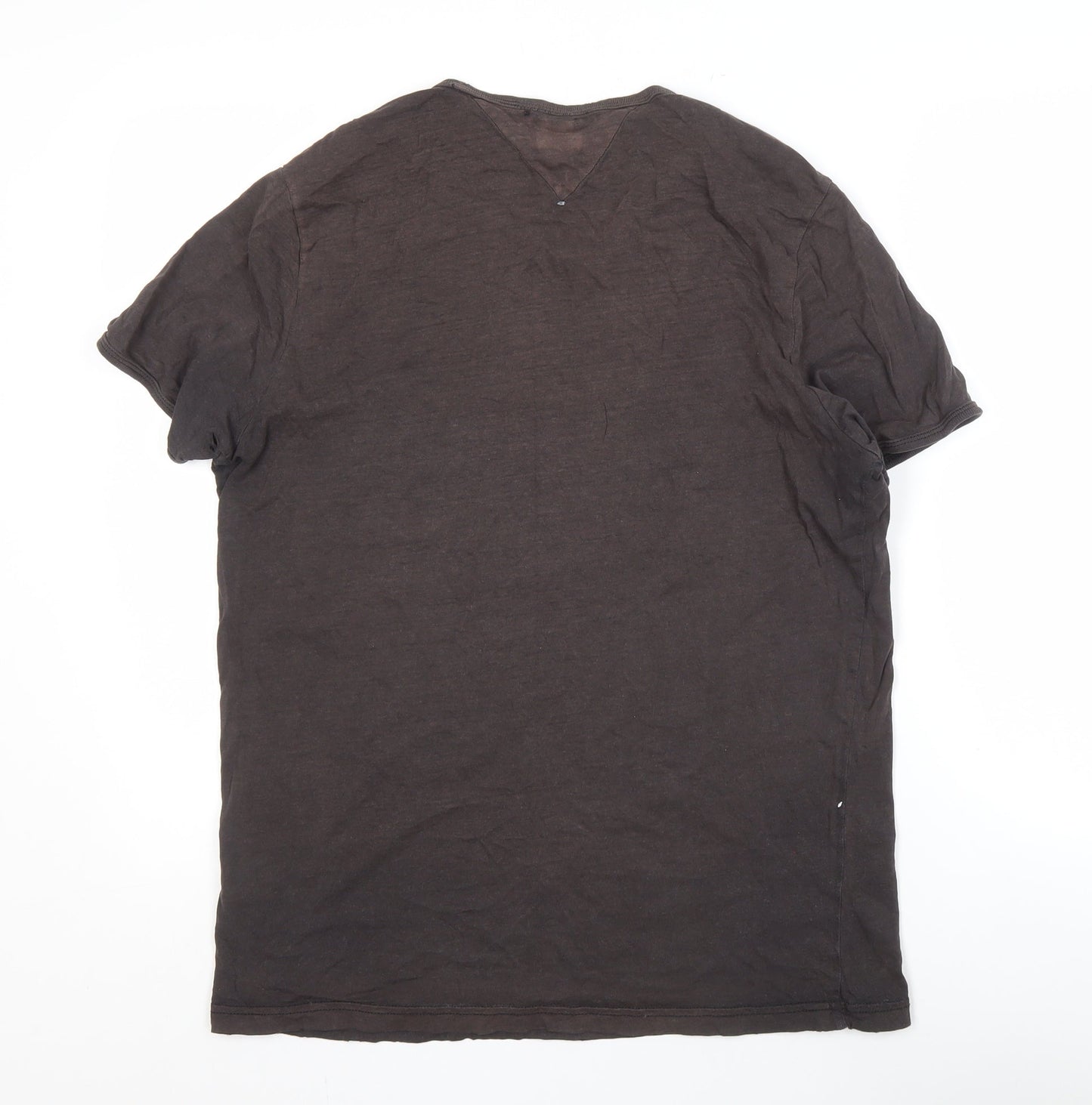 Mens UK Size L Hilfiger Denim Black  T-Shirt