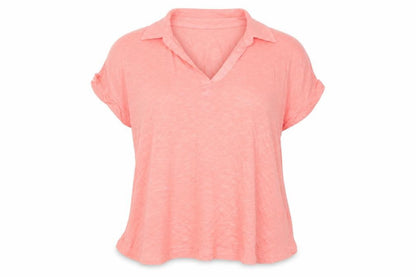 Womens UK Size 10 Regatta Pink Basic Polo