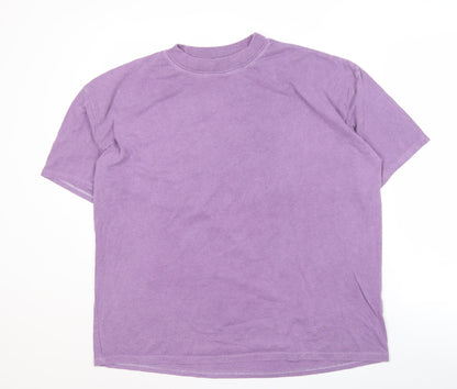 Mens UK Size M boohooMAN Purple  T-Shirt