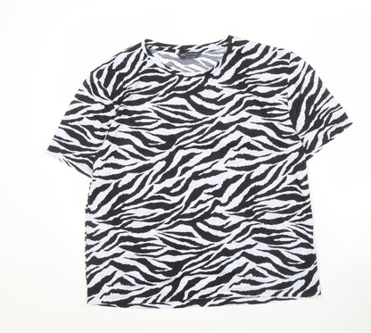 Marks & Spencer Women's Zebra Print T-Shirt Size 12
