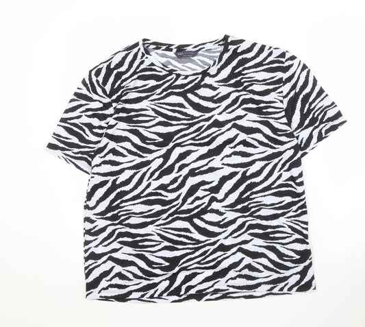Marks & Spencer Women's Zebra Print T-Shirt Size 12