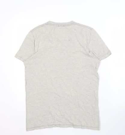 Abercrombie & Fitch Grey T-Shirt S Men's Graphic