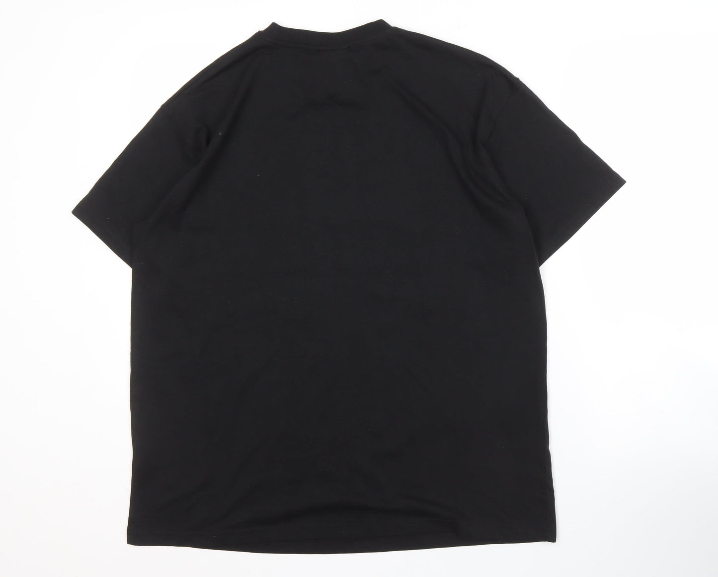 Traditional Craftwear Men's Black T-Shirt L Relaxed Fit