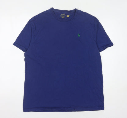 Ralph Lauren Men's Blue L Classic Fit Logo T-Shirt
