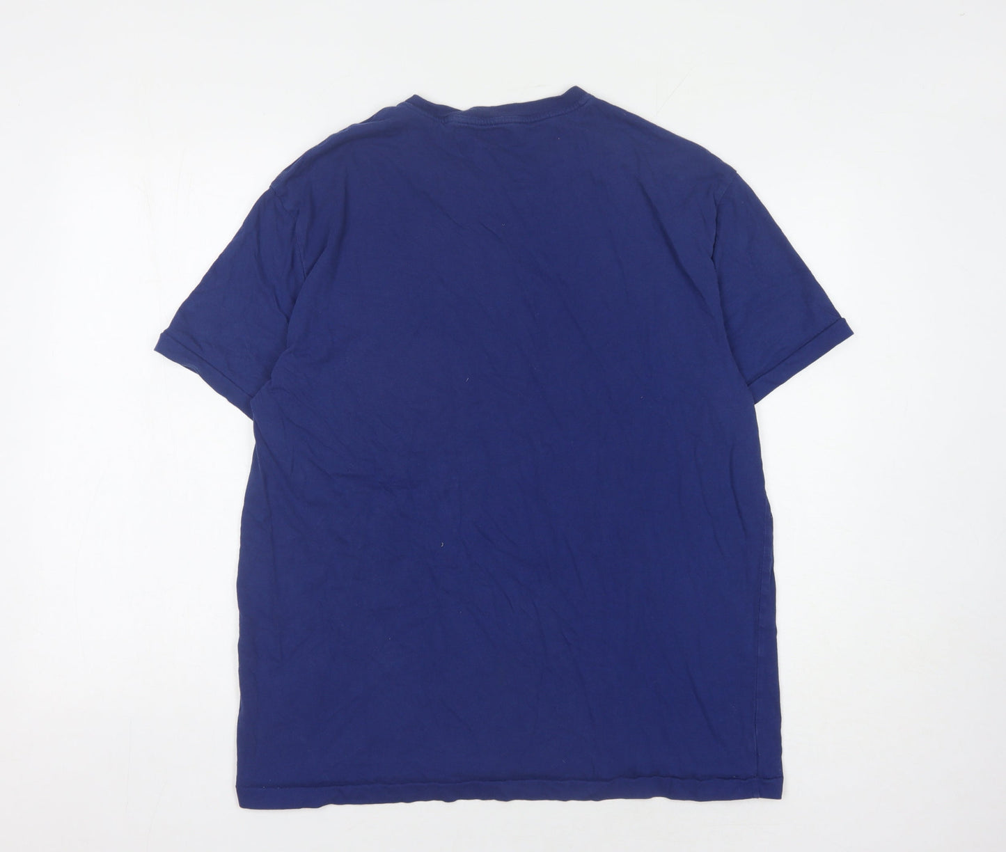 Ralph Lauren Men's Blue L Classic Fit Logo T-Shirt