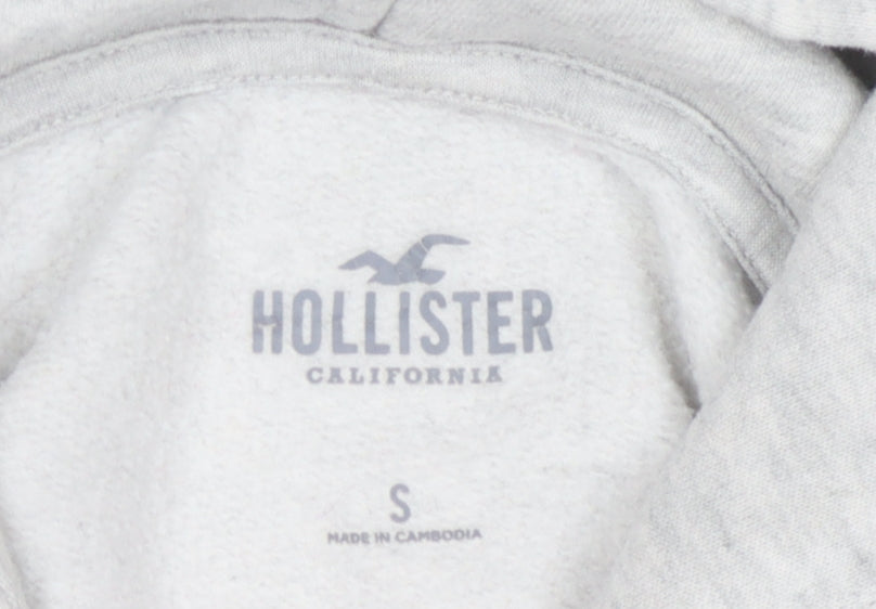 Hollister Women’s Grey Pullover Hoodie, Size S