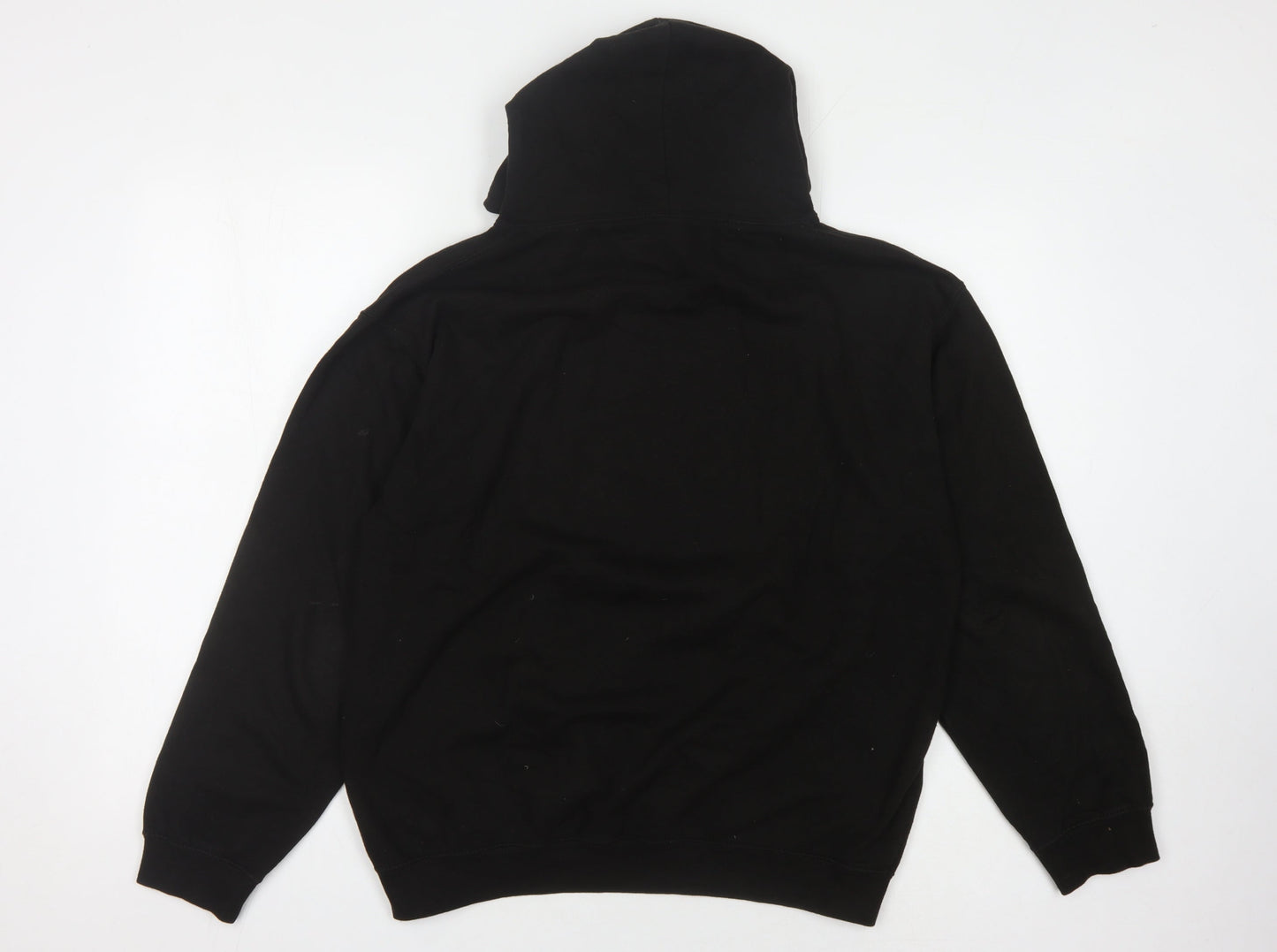 Mens UK Size M Unknown Black Pullover Hoodie