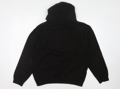 Mens UK Size M Unknown Black Pullover Hoodie