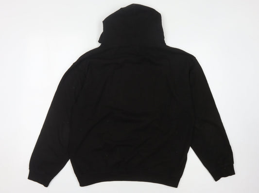 Mens UK Size M Unknown Black Pullover Hoodie